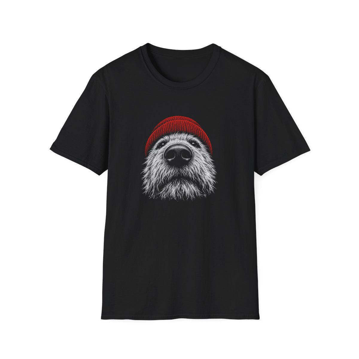 Red Hat Glen of Imaal Terrier Tee - Black