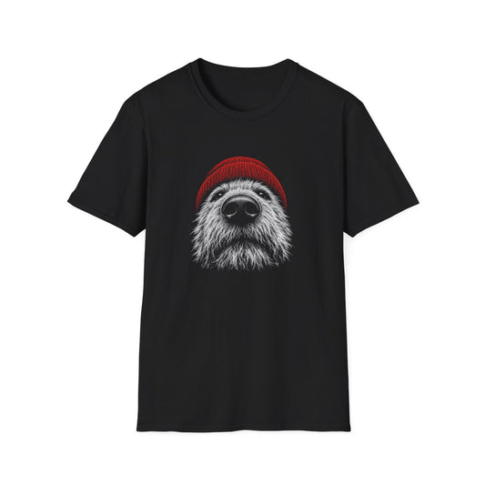 Red Hat Glen of Imaal Terrier Tee - Black
