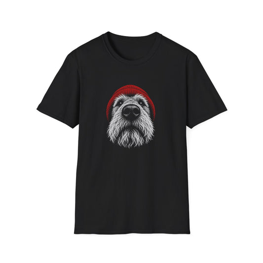 Red Hat Lakeland Terrier Tee - Black