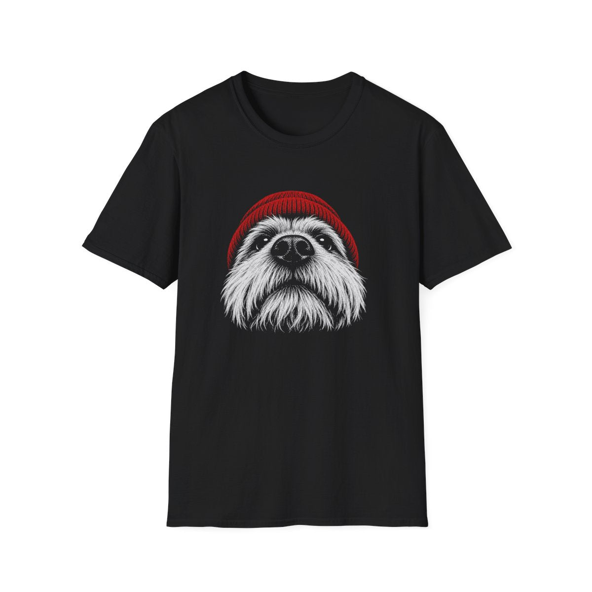 Red Hat Shih Tzu Tee - Black