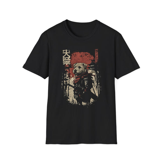 Samurai Glen of Imaal Terrier Warrior Tee - Black