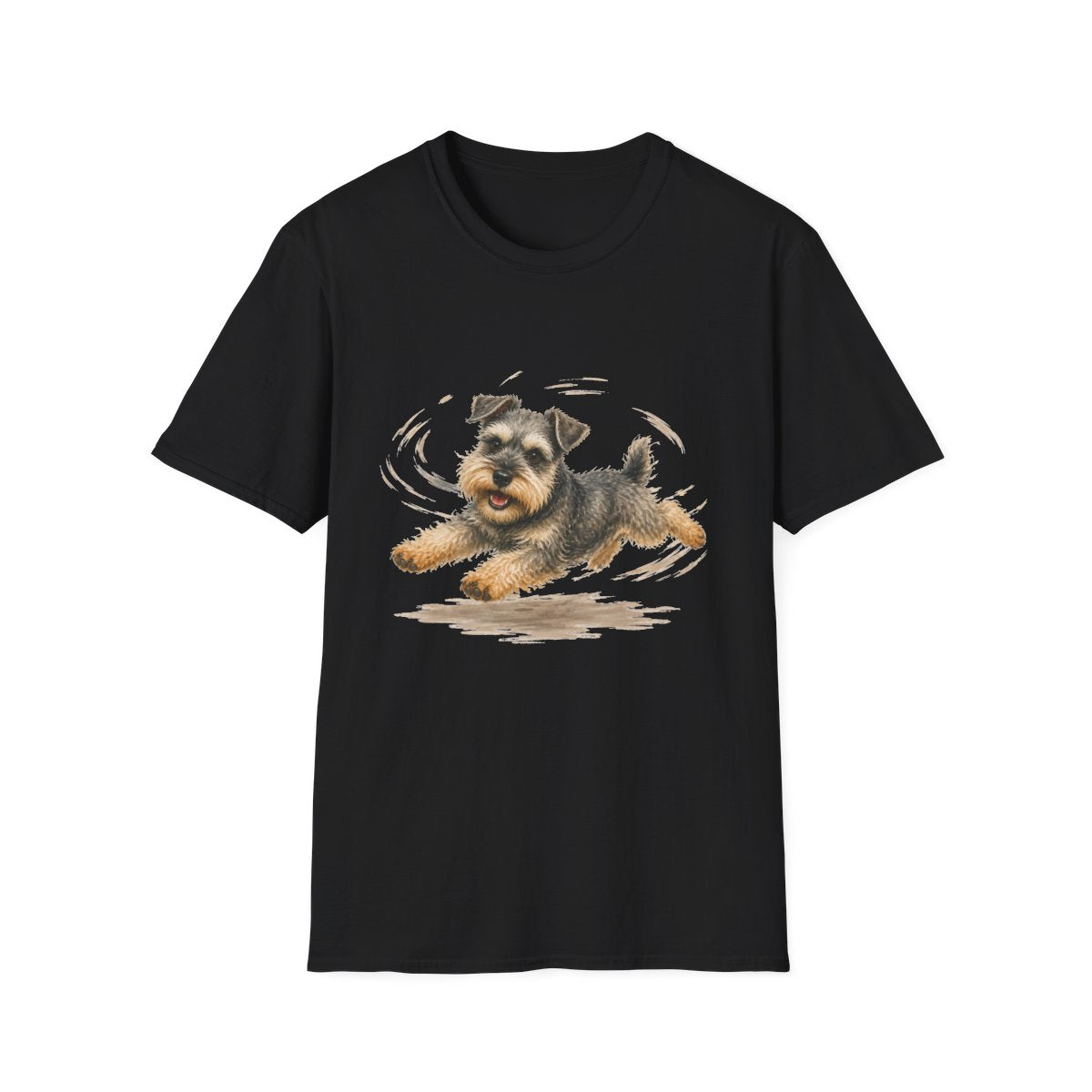 Schnauzer Certified Zoomies Champion Tee - Black