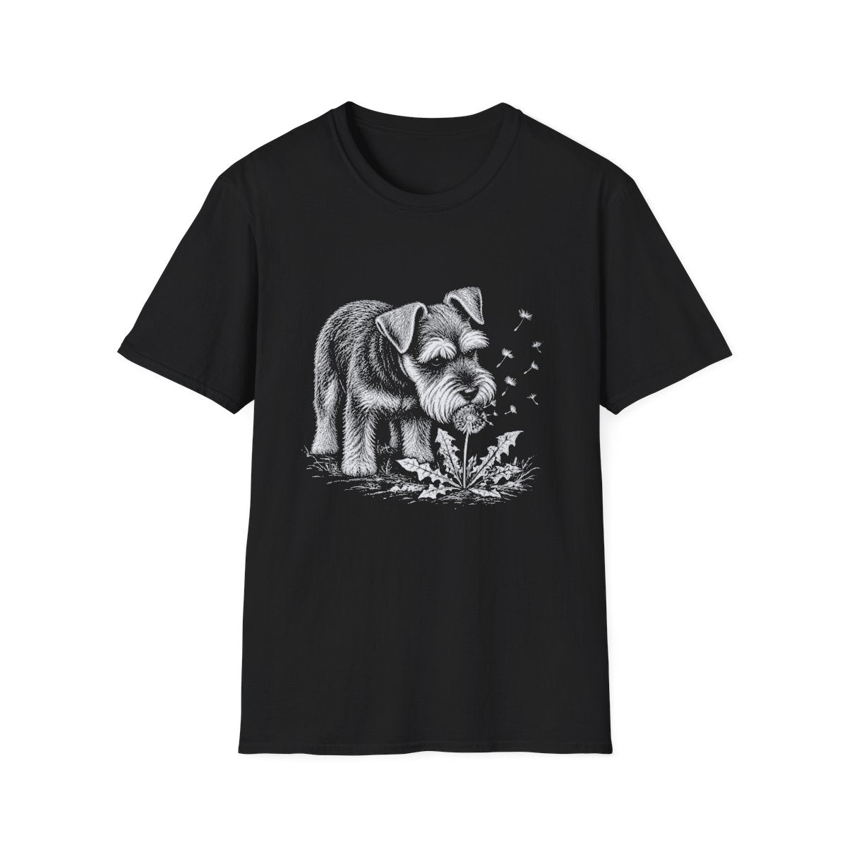 Schnauzer Make A Wish Tee - Black