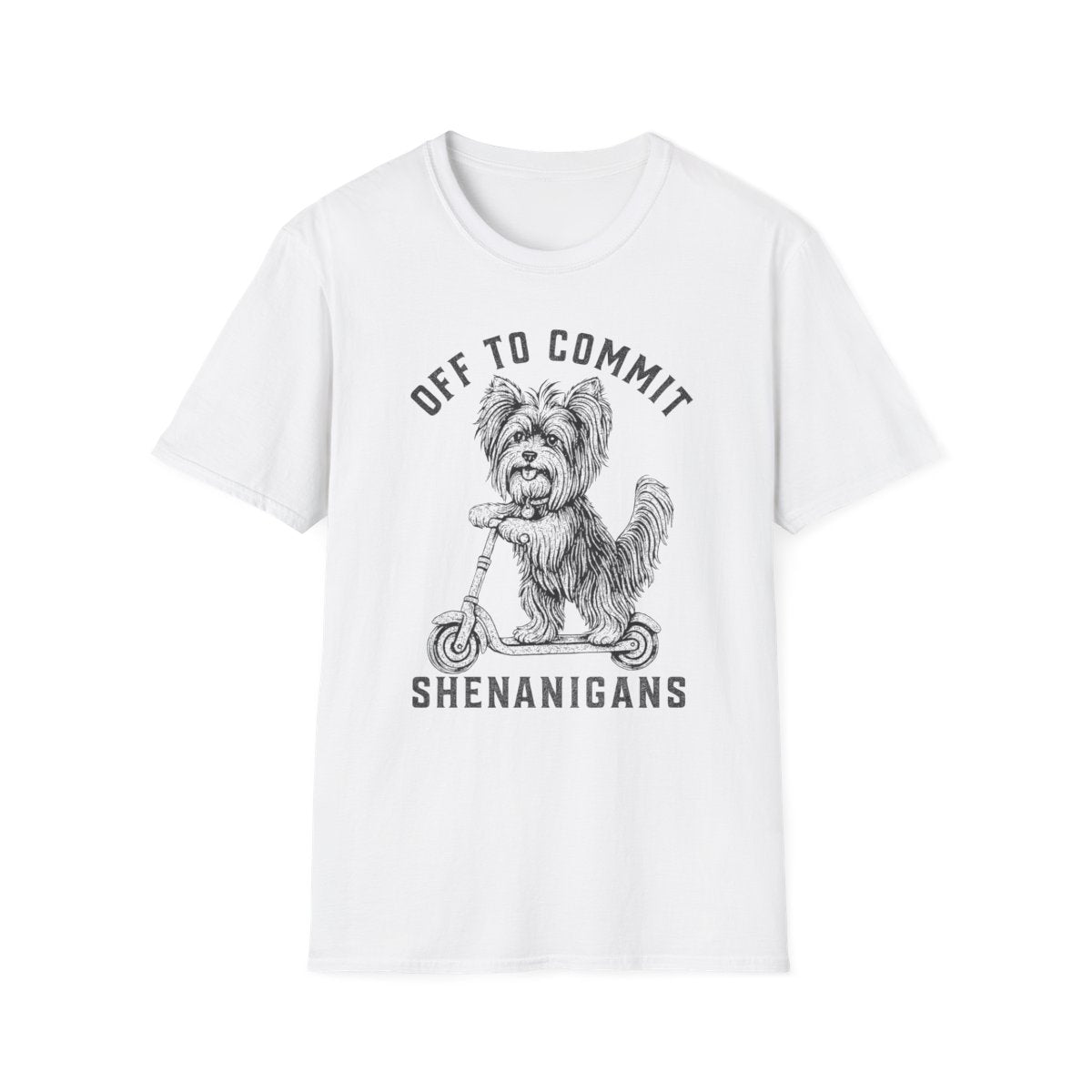 Scooter Biewer Terrier Tee - White