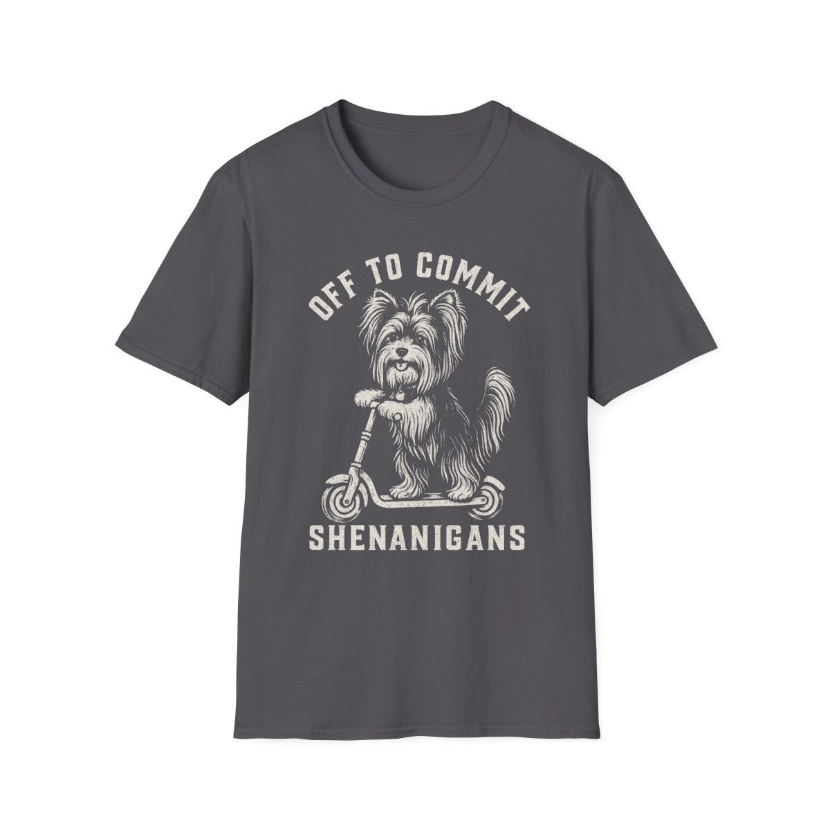 Scooter Biewer Terrier Tee - Charcoal