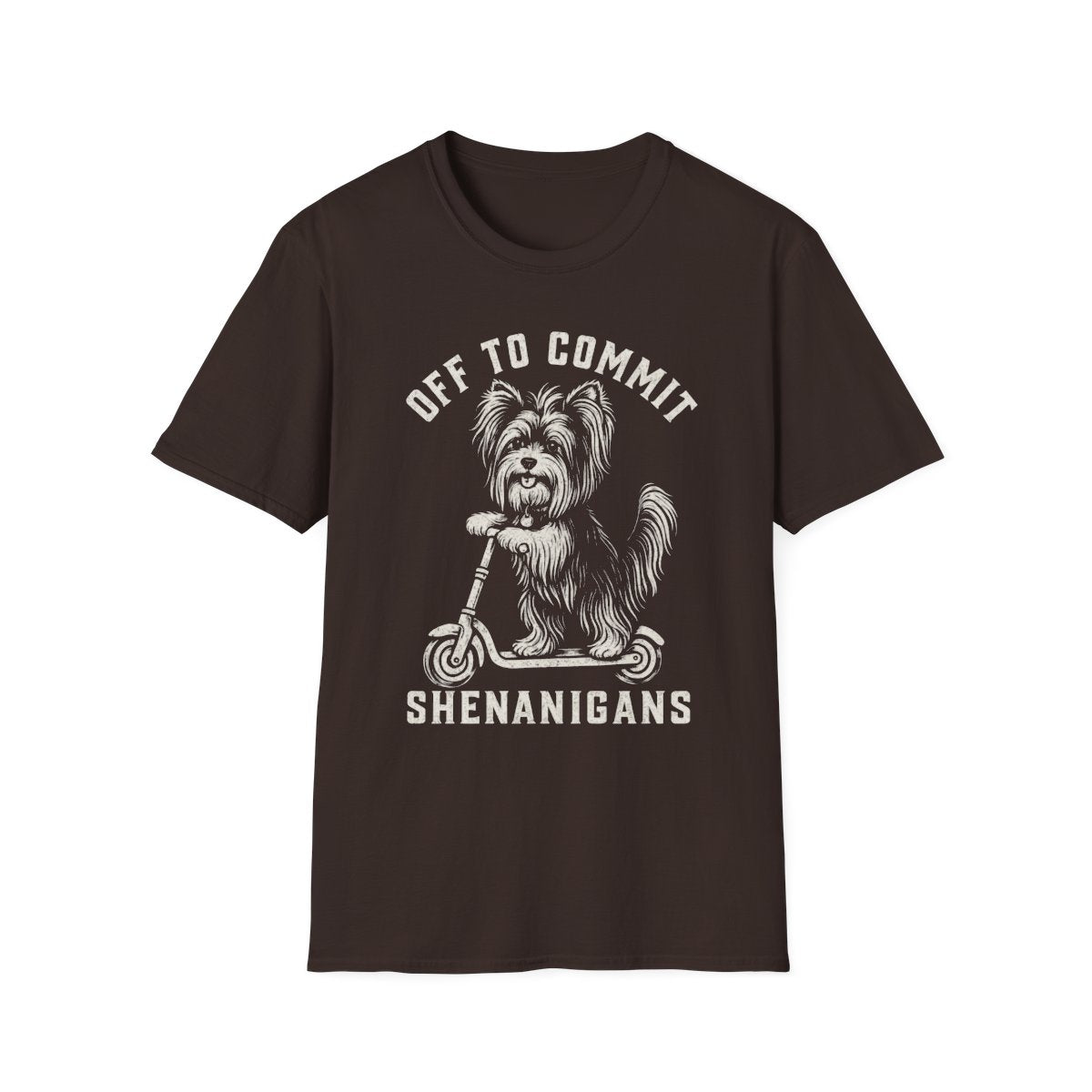 Scooter Biewer Terrier Tee - Dark Chocolate