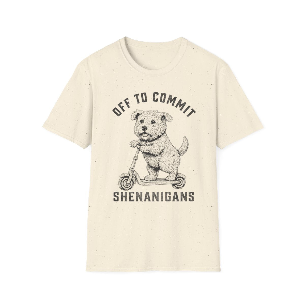 Scooter Glen of Imaal Terrier Tee - Natural