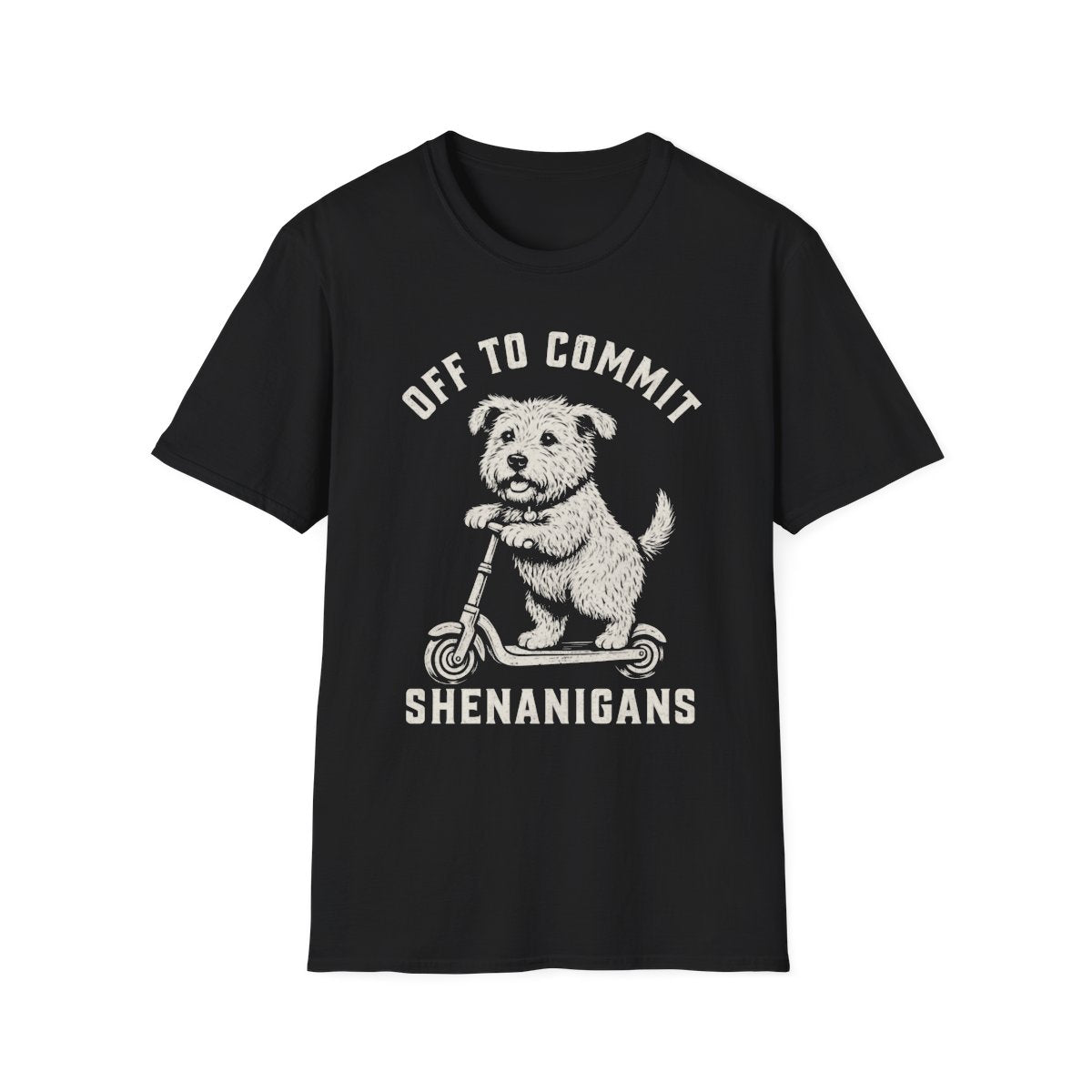Scooter Glen of Imaal Terrier Tee - Black