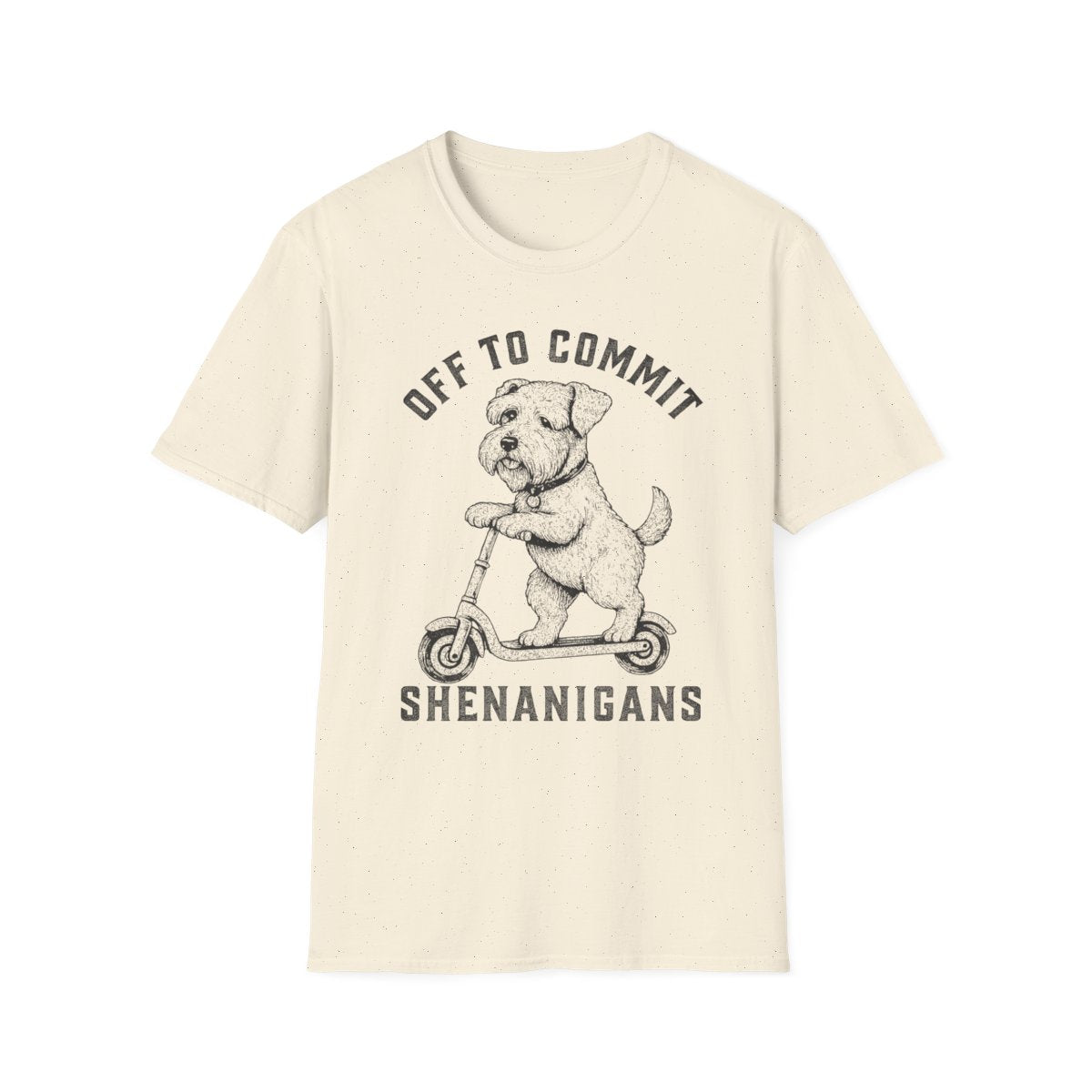 Scooter Sealyham Terrier Tee - Natural