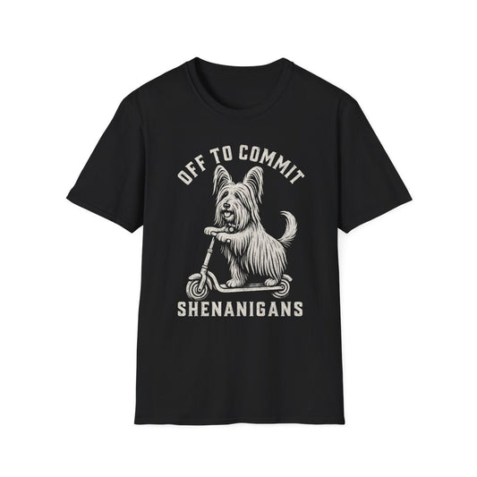 Scooter Skye Terrier Tee - Black