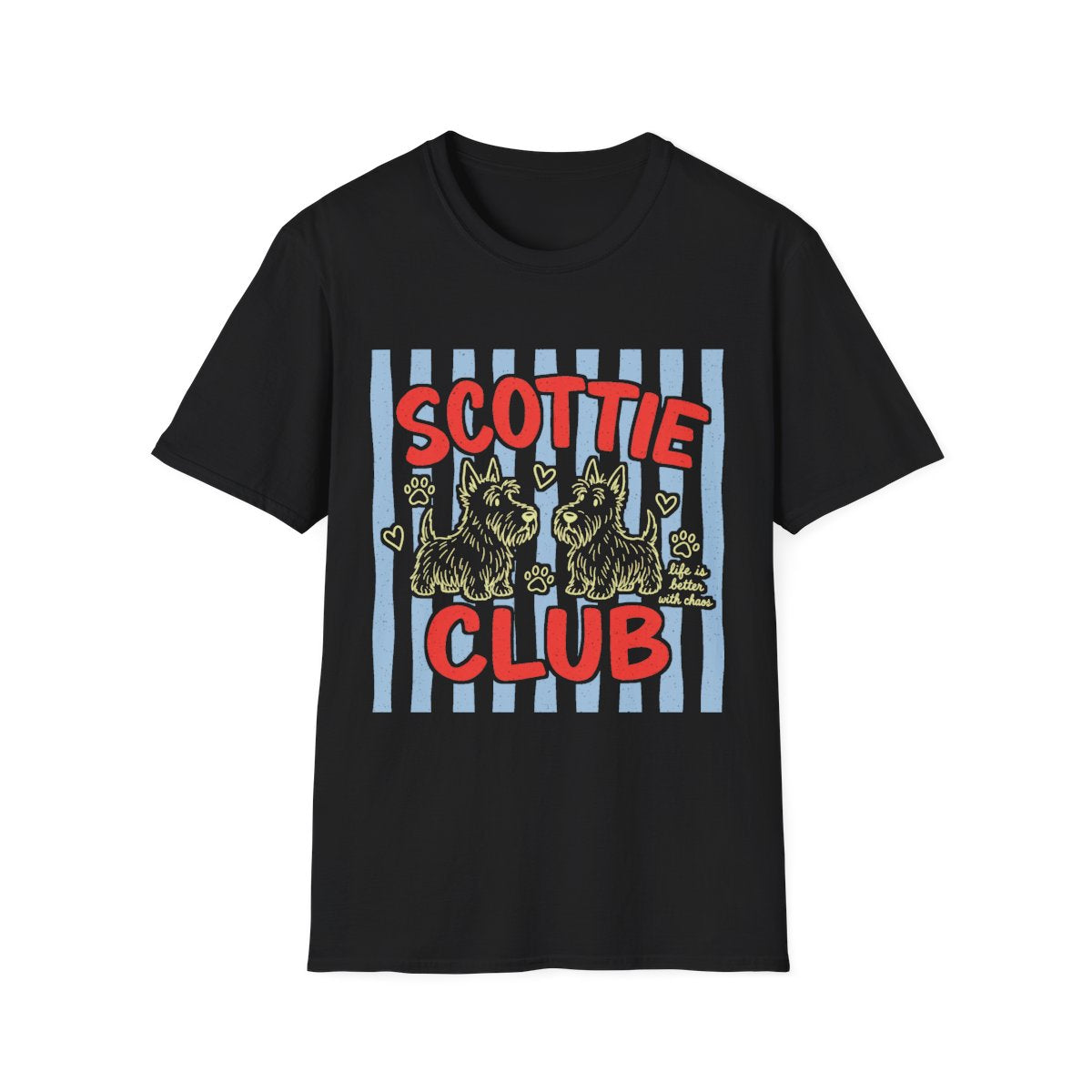 Scottie Club Tee - Black