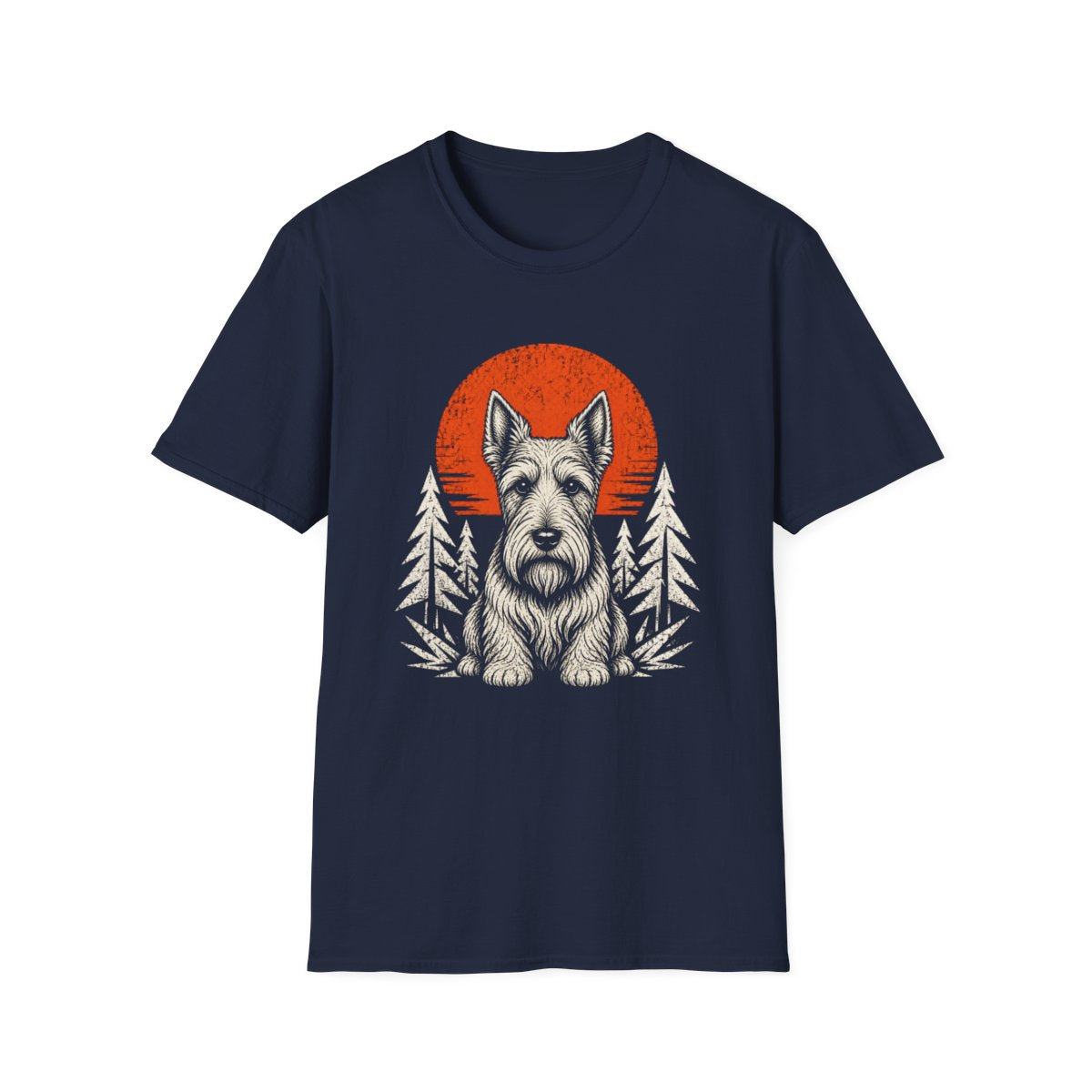 Scottish Terrier Adventure Club Tee - Navy