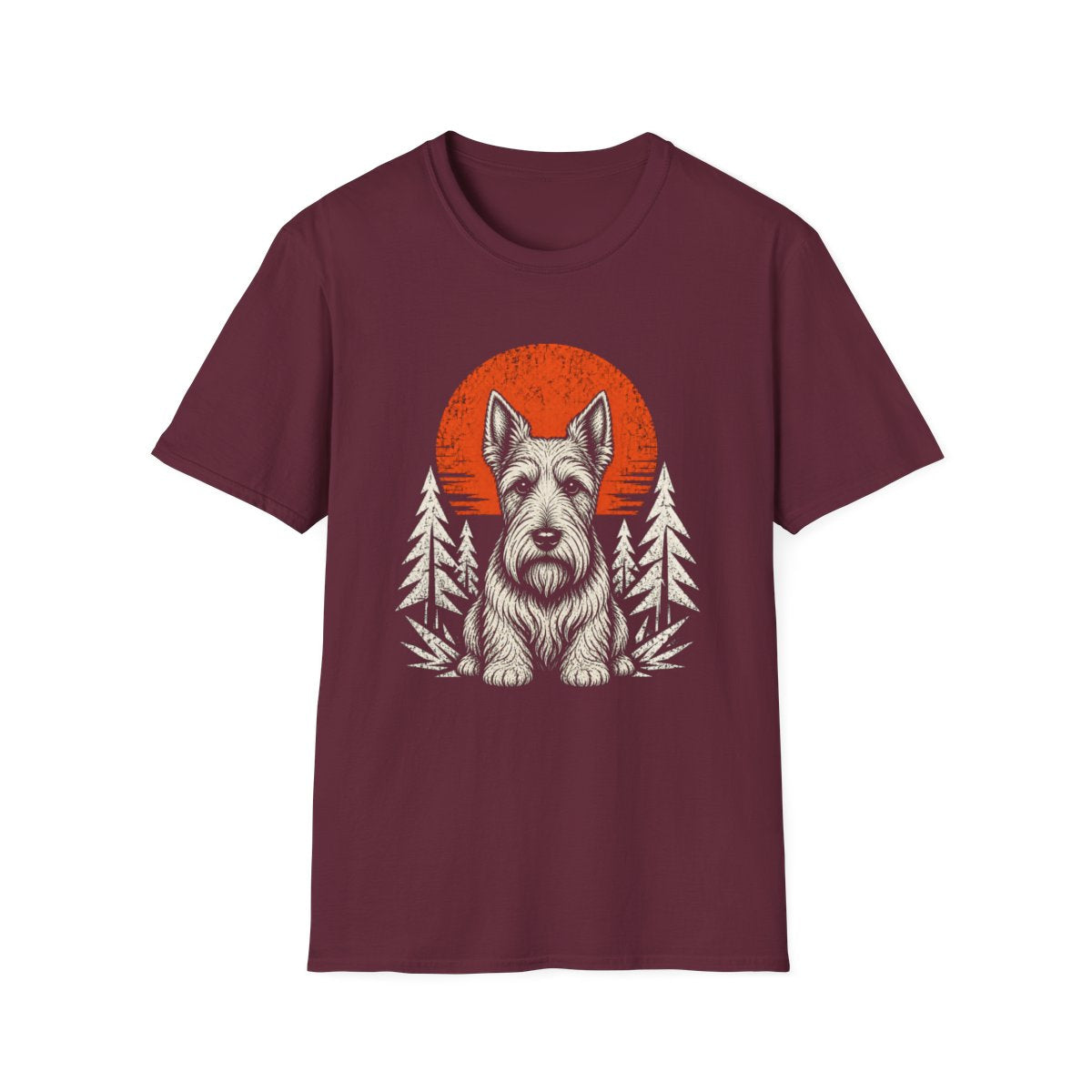 Scottish Terrier Adventure Club Tee - Maroon