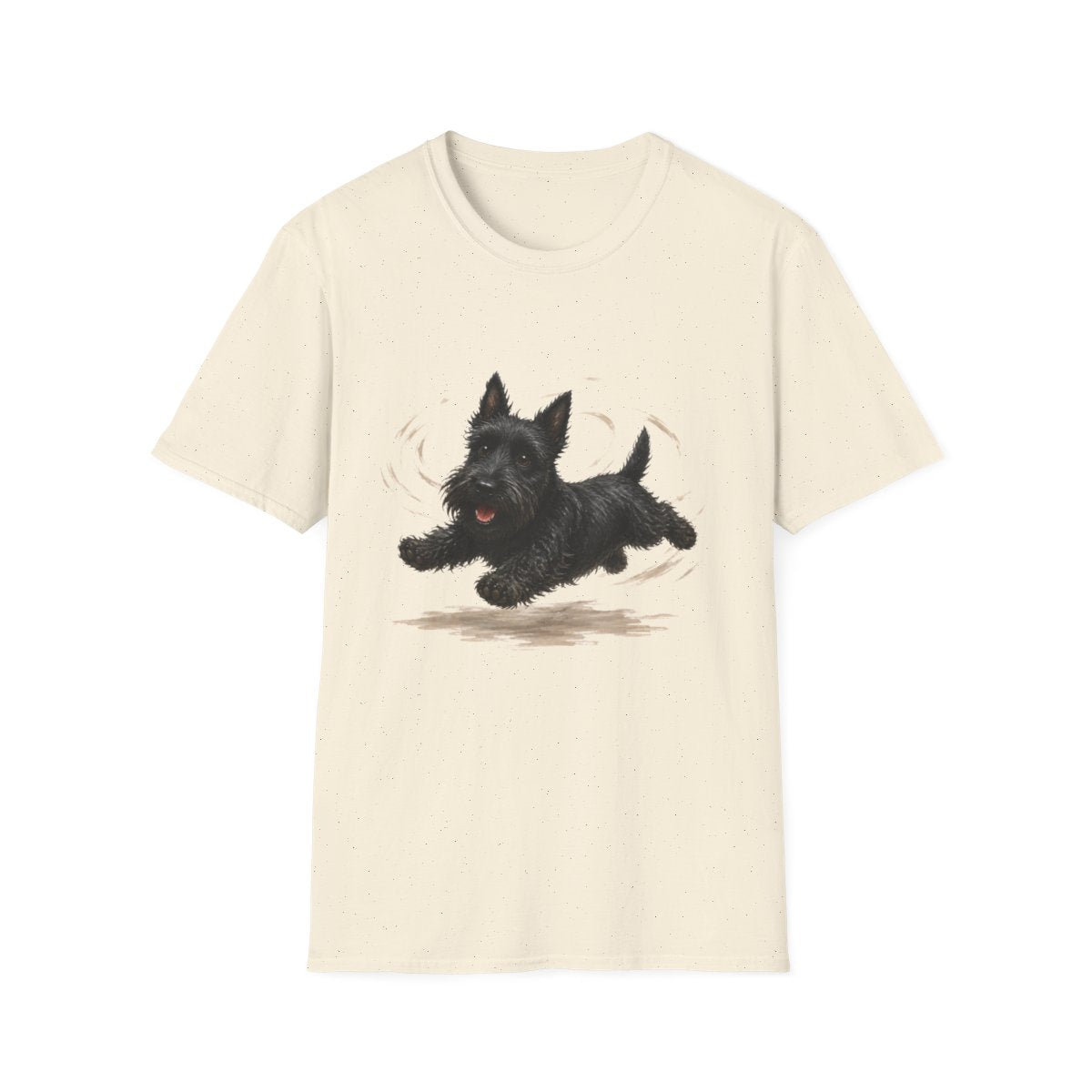 Scottish Terrier Certified Zoomies Champion Tee - Natural
