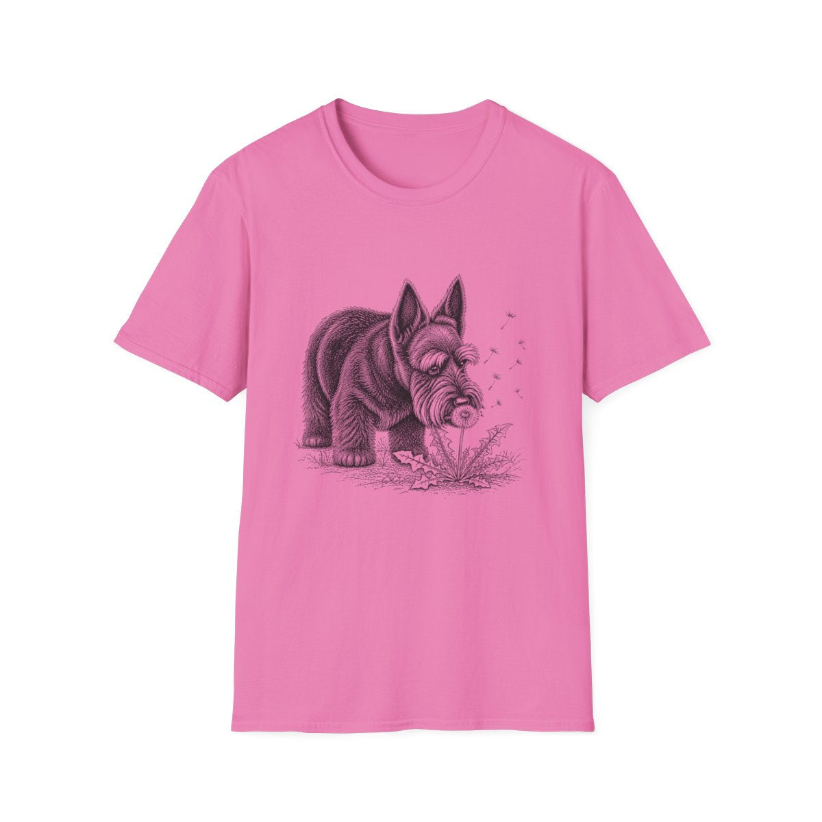 Scottish Terrier Make A Wish Tee - Azalea