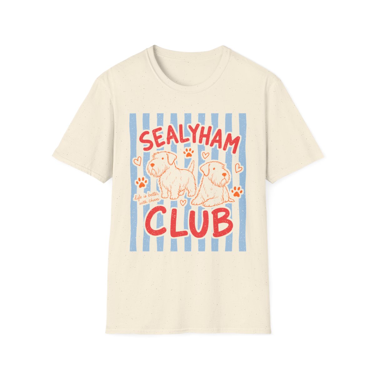 Sealyham Club Tee - Natural