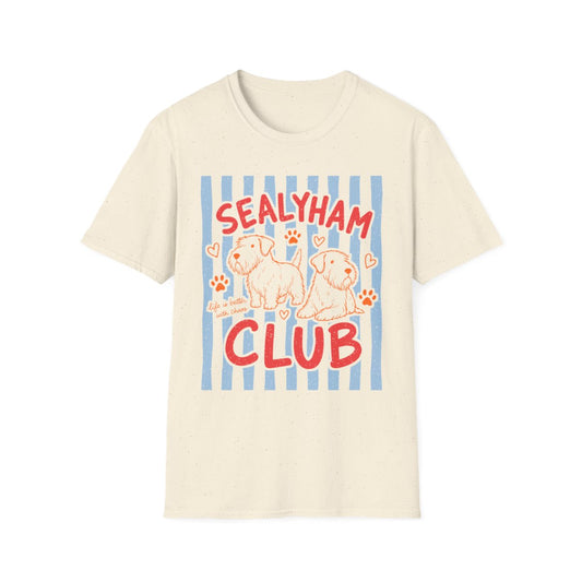 Sealyham Club Tee - Natural