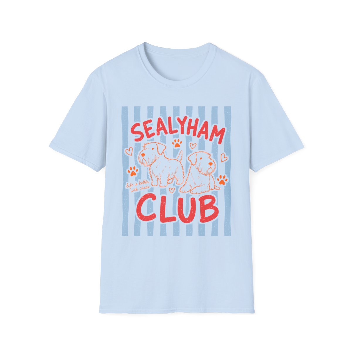 Sealyham Club Tee - Light Blue