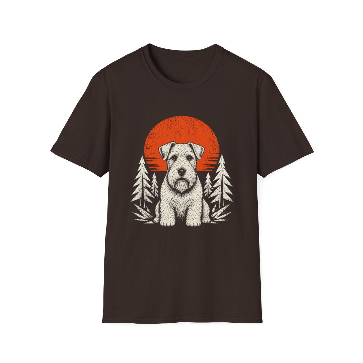 Sealyham Terrier Adventure Club Tee - Dark Chocolate