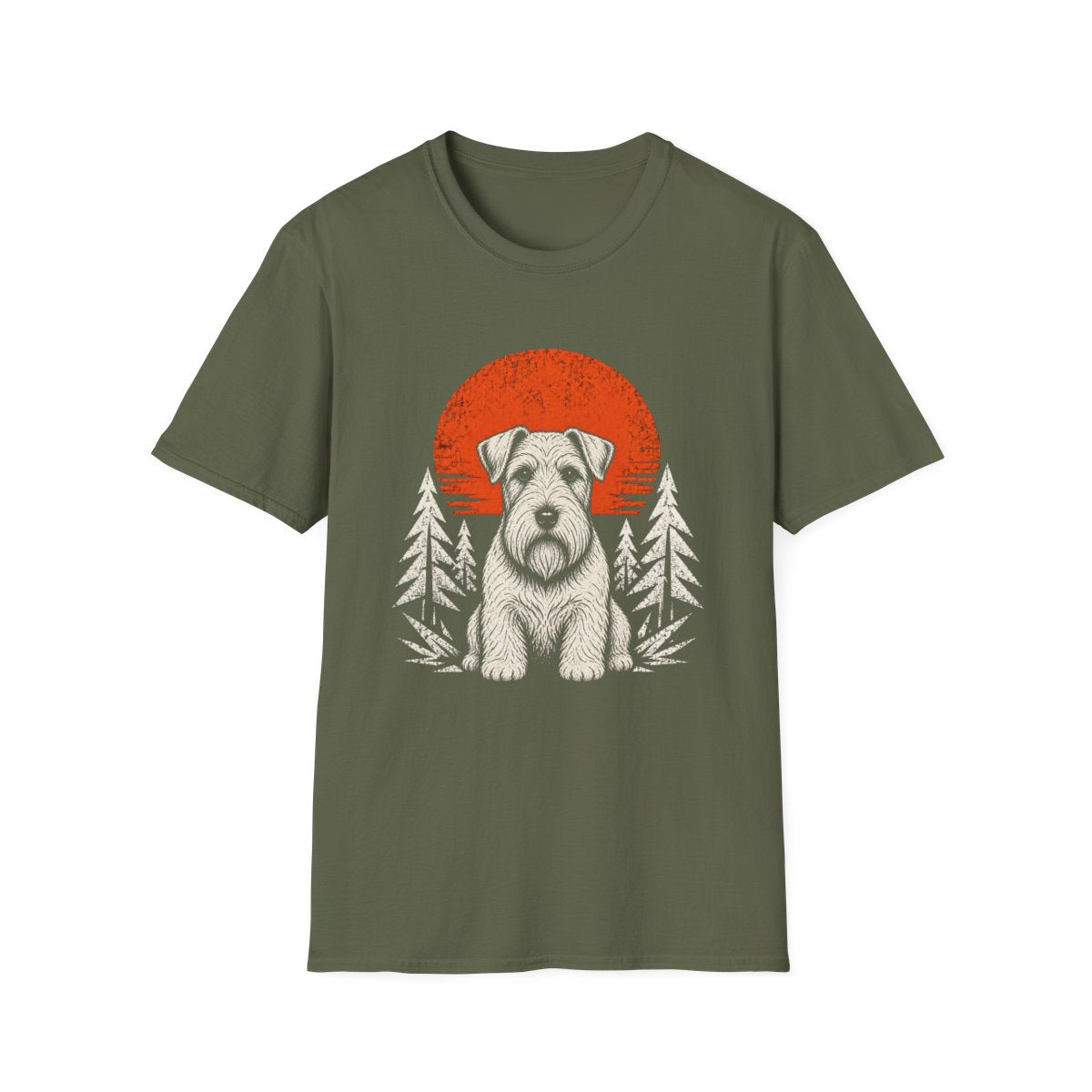 Sealyham Terrier Adventure Club Tee - Military Green