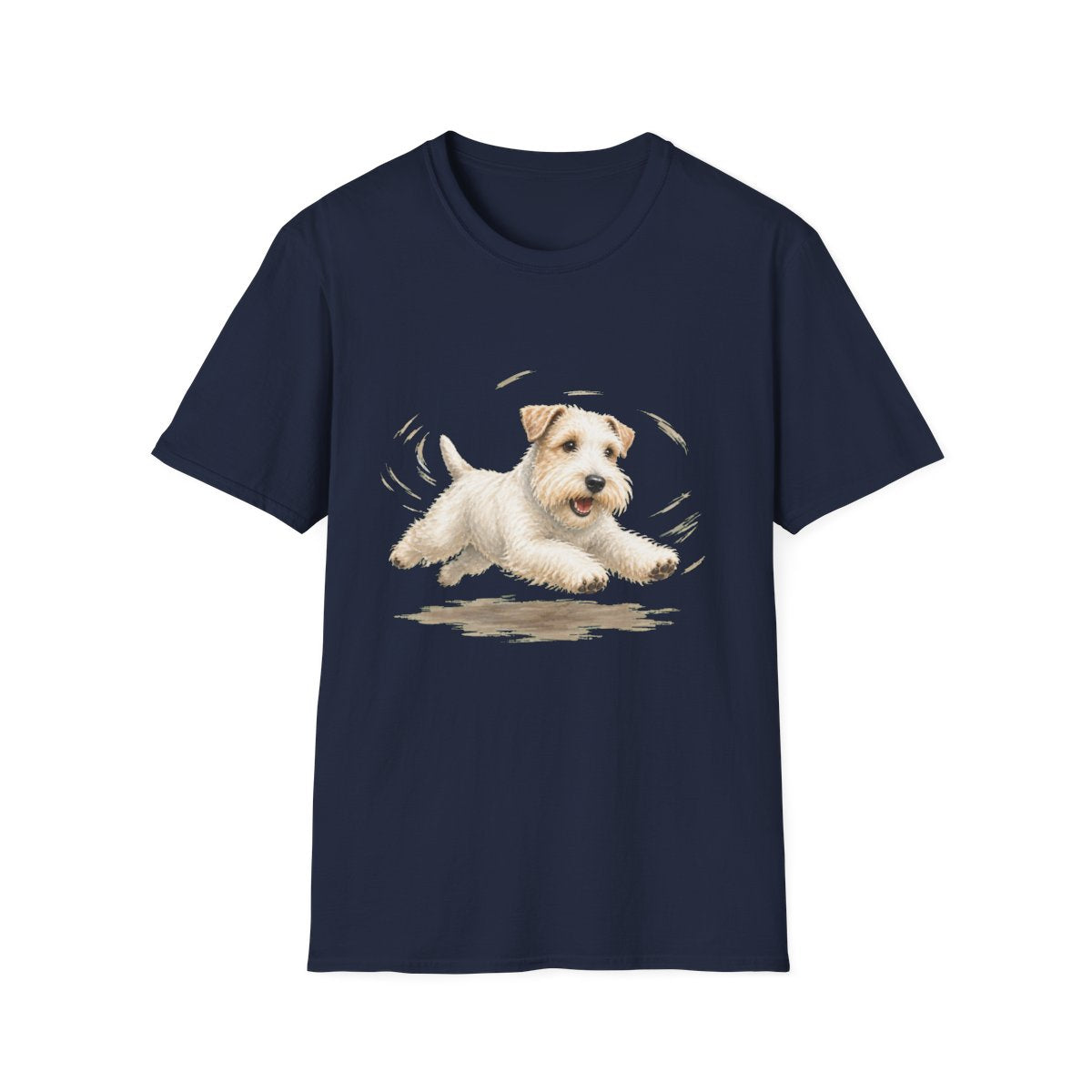 Sealyham Terrier Certified Zoomies Champion Tee - Navy