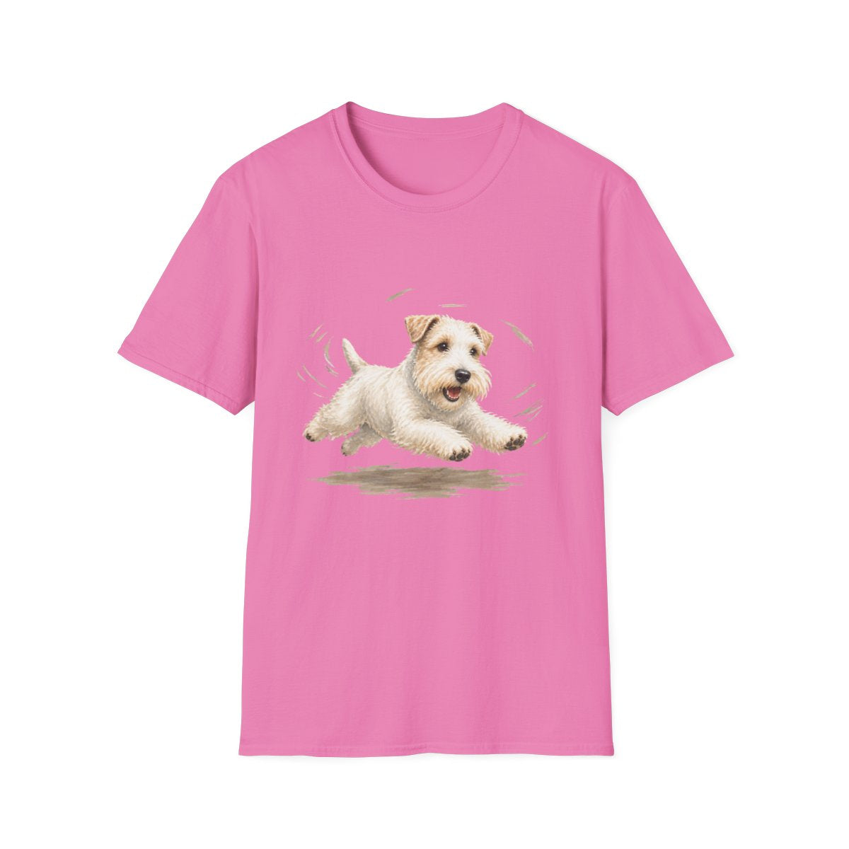 Sealyham Terrier Certified Zoomies Champion Tee - Azalea