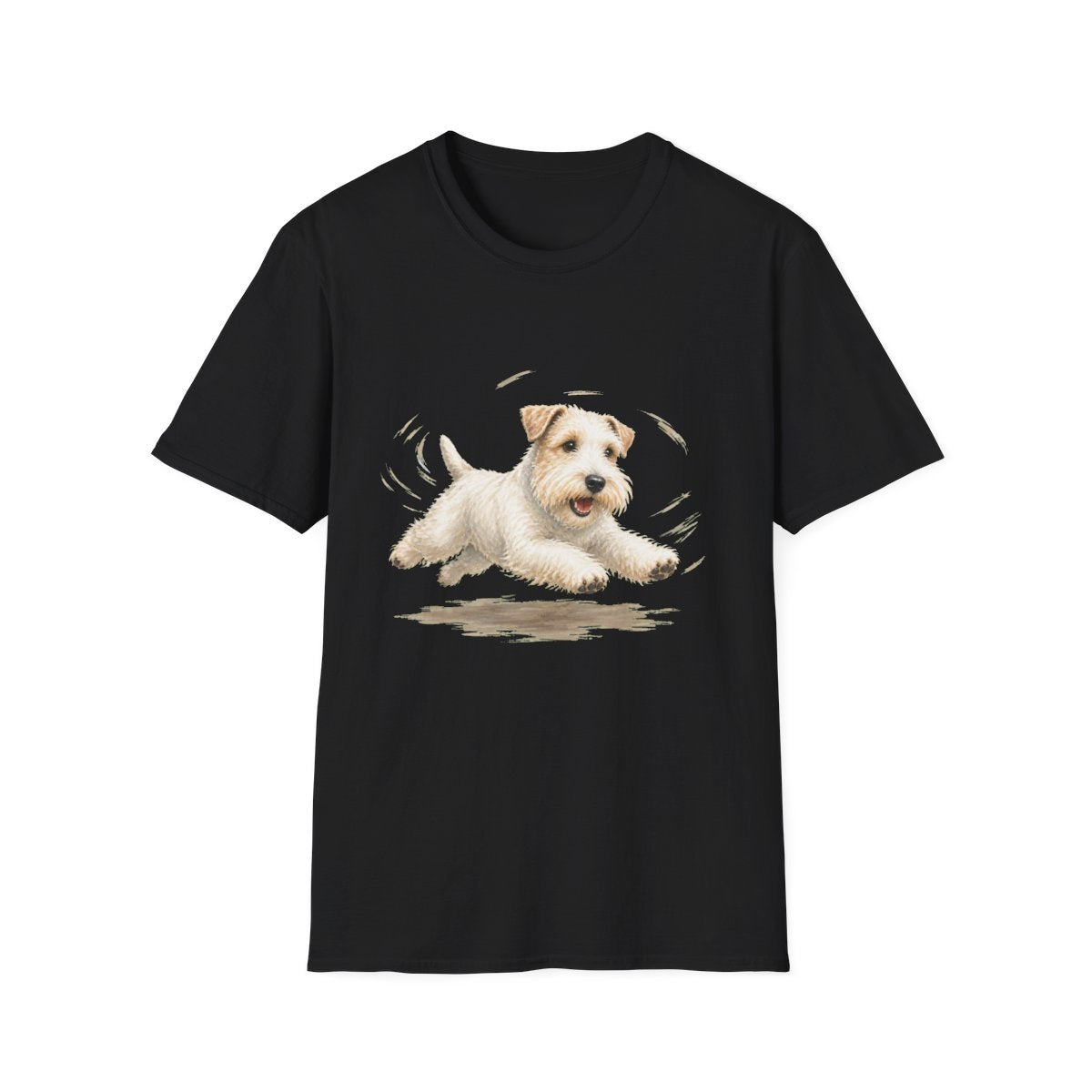 Sealyham Terrier Certified Zoomies Champion Tee - Black