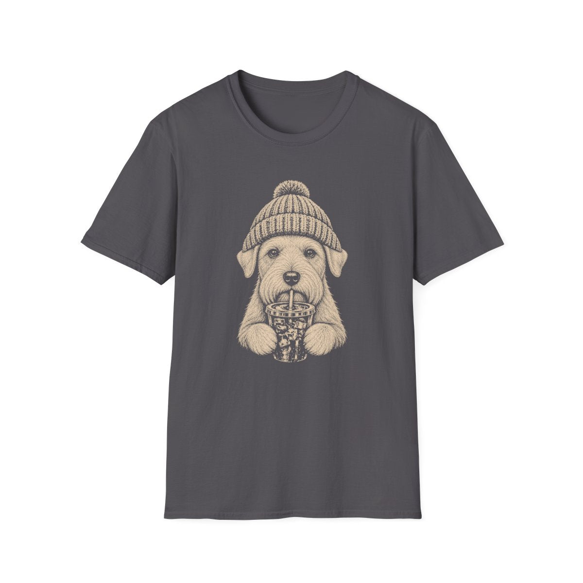 Sealyham Terrier Cold Brew Tee - Charcoal