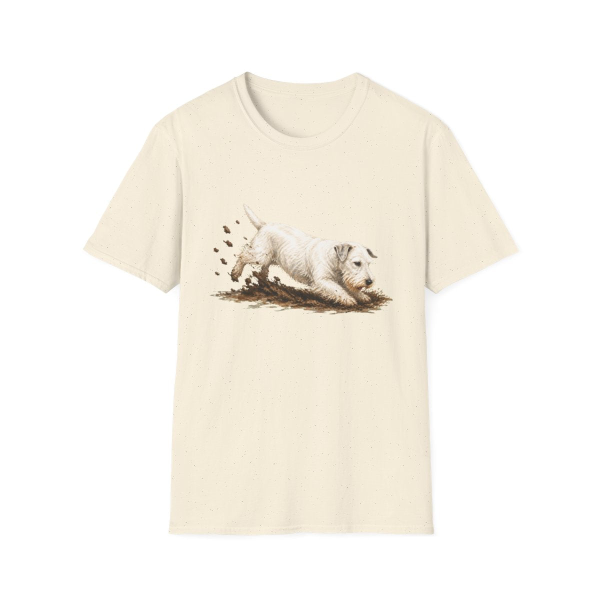 Sealyham Terrier Excavating Mode On Tee - Natural