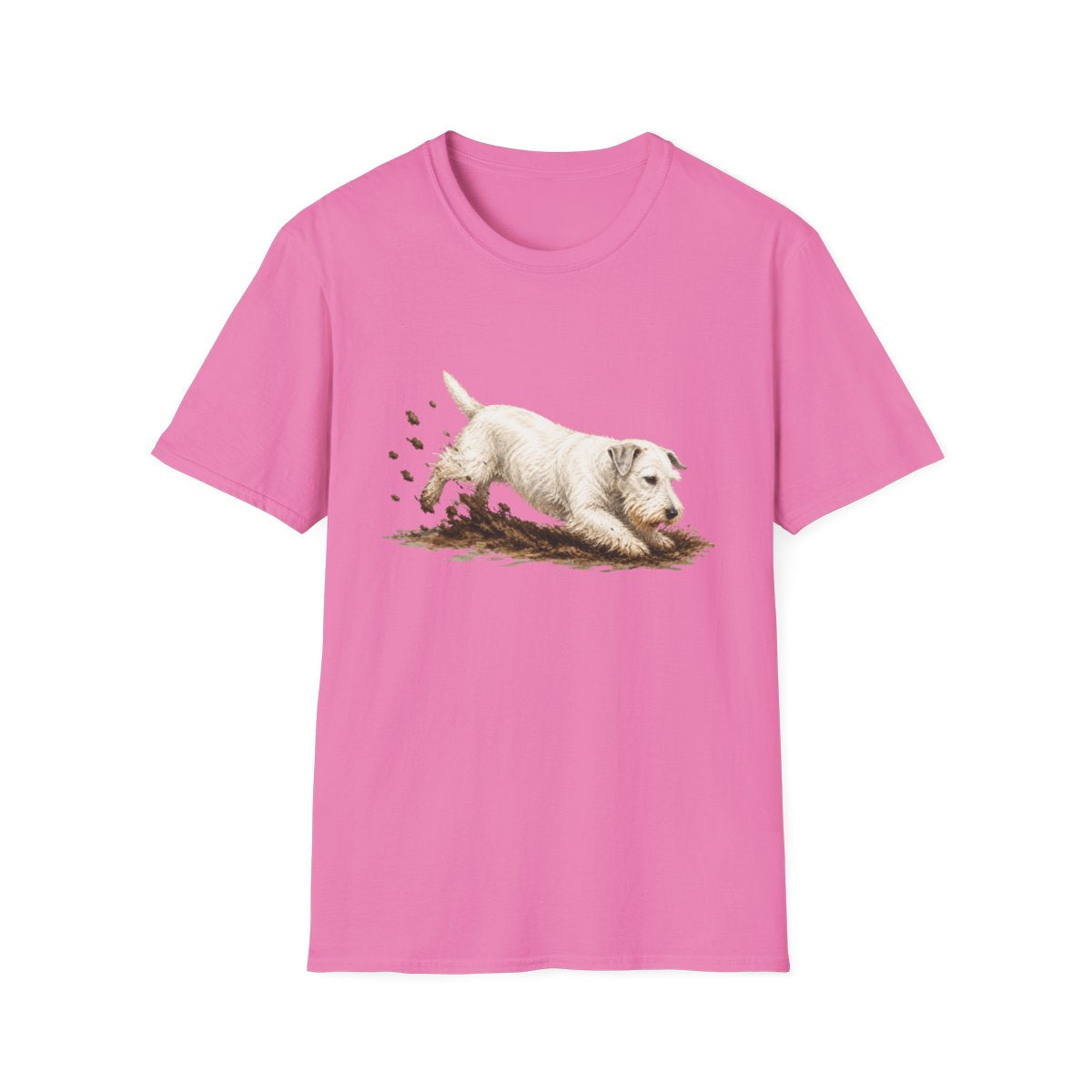 Sealyham Terrier Excavating Mode On Tee - Azalea