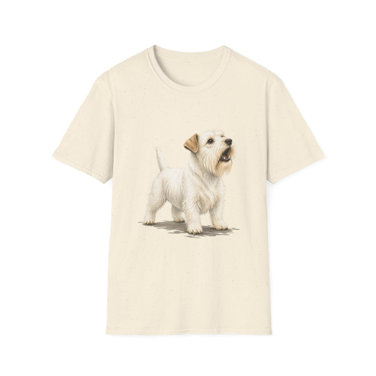 Sealyham Terrier Head Of Security Tee - Natural