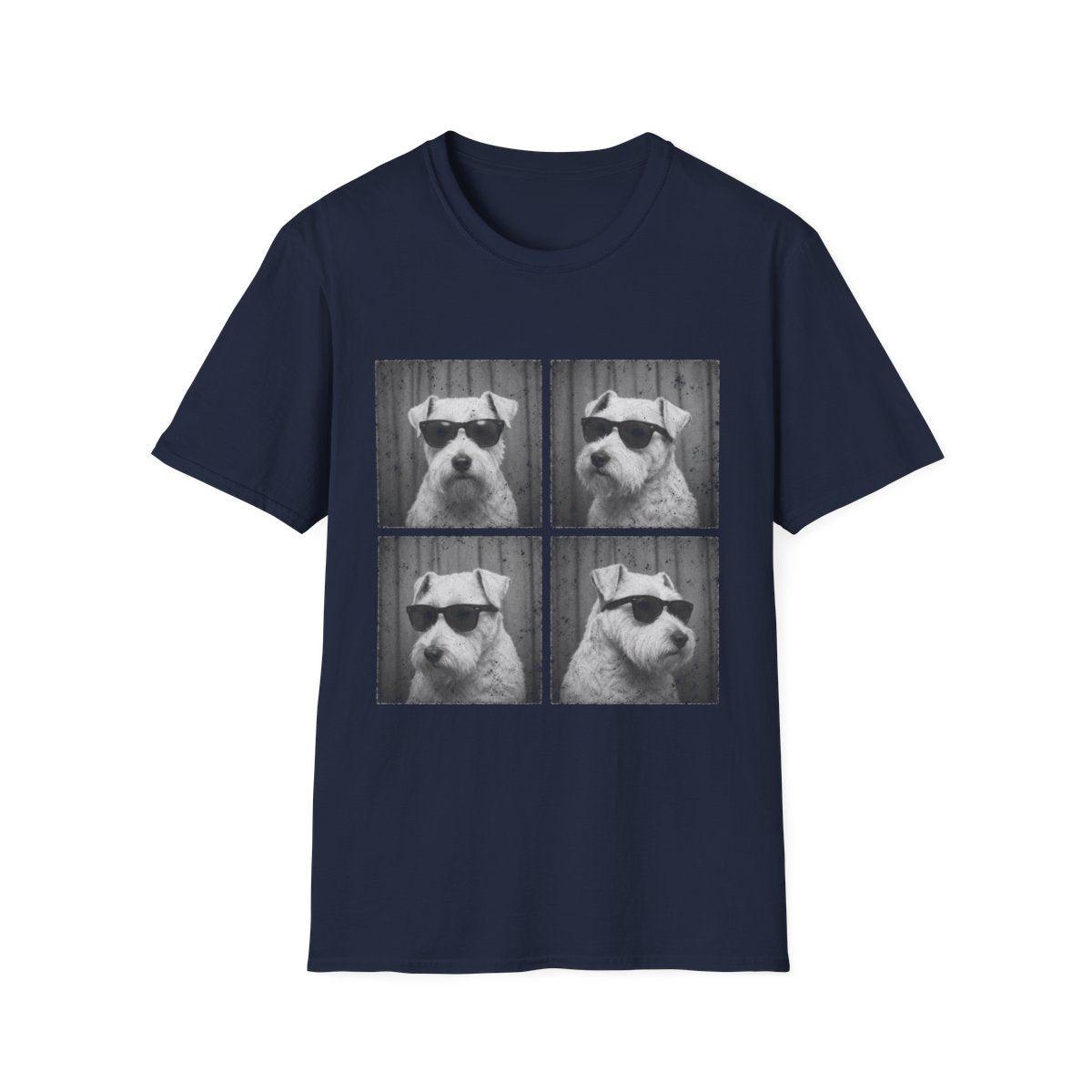 Sealyham Terrier Photo Booth Tee - Navy