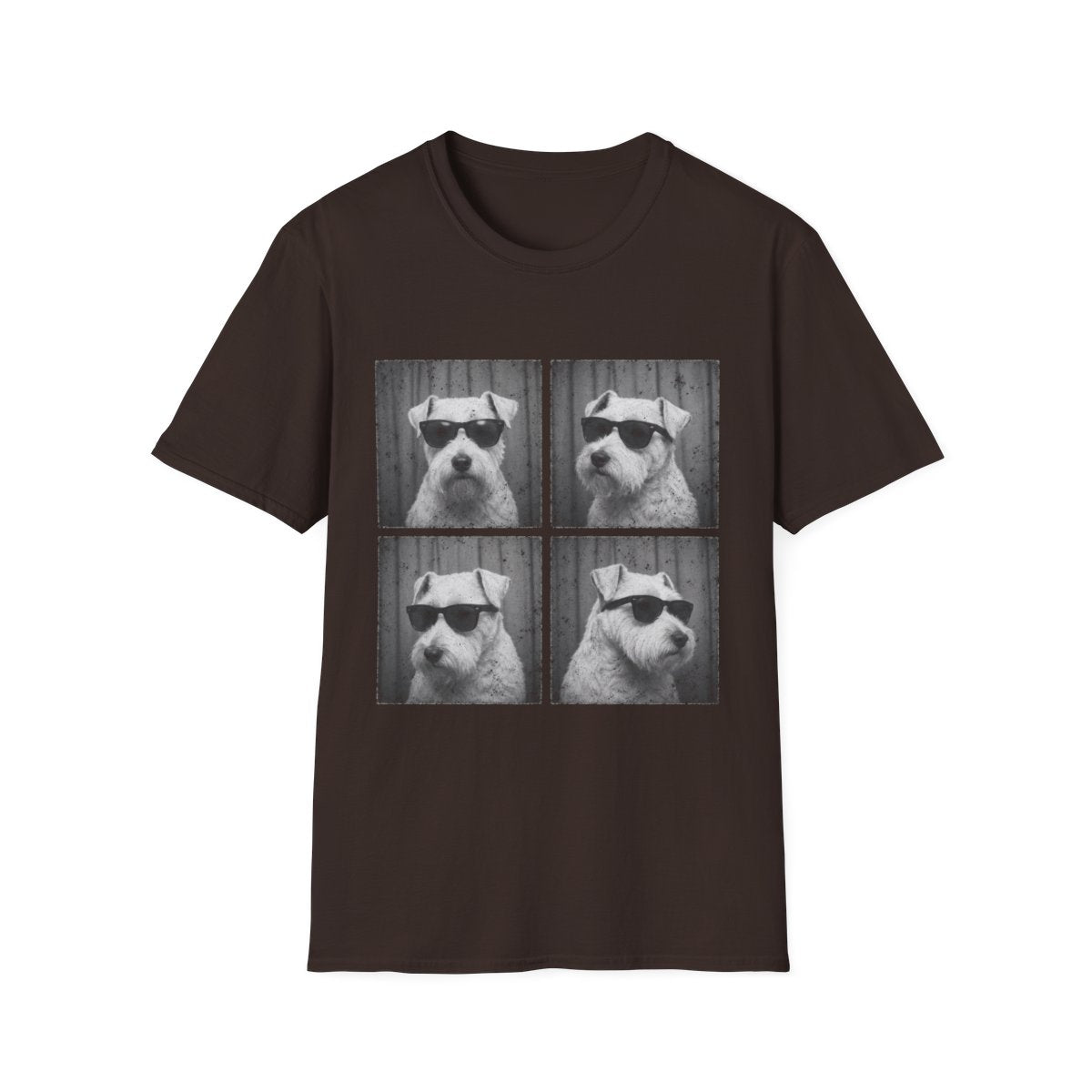 Sealyham Terrier Photo Booth Tee - Dark Chocolate