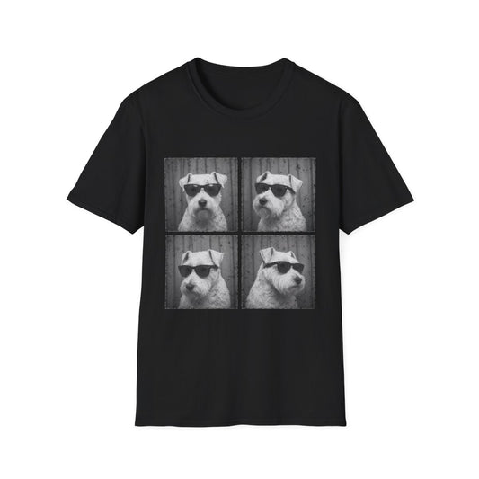 Sealyham Terrier Photo Booth Tee - Black