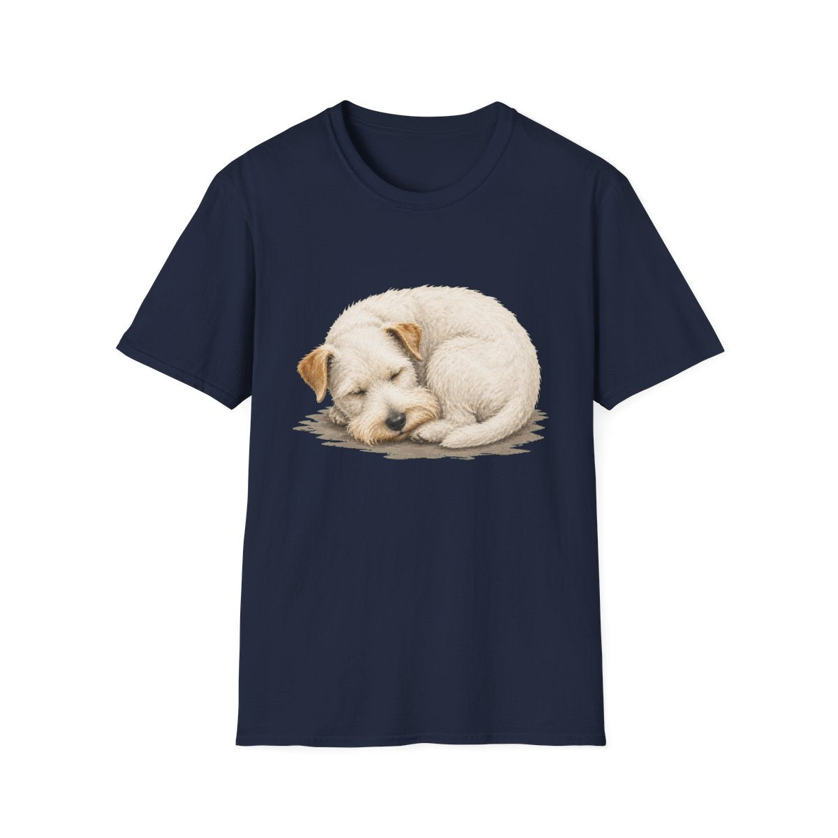 Sealyham Terrier Rest At Last Tee - Navy
