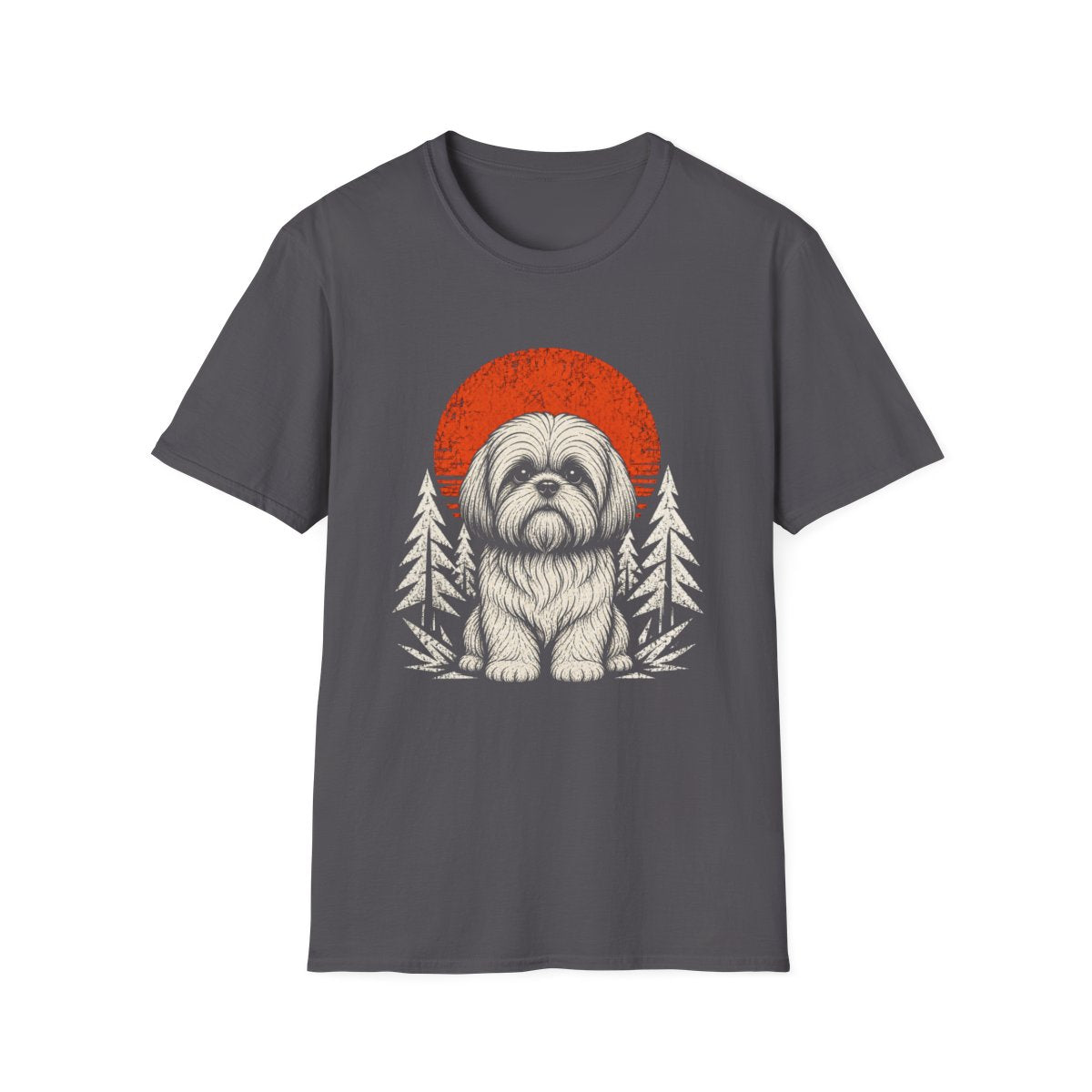 Shih Tzu Adventure Club Tee - Charcoal