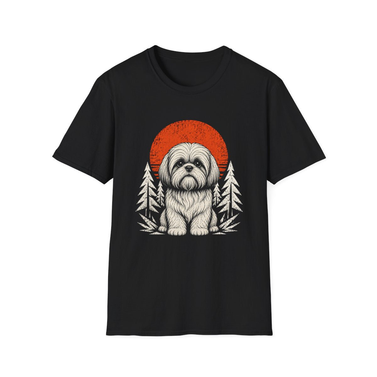 Shih Tzu Adventure Club Tee - Black