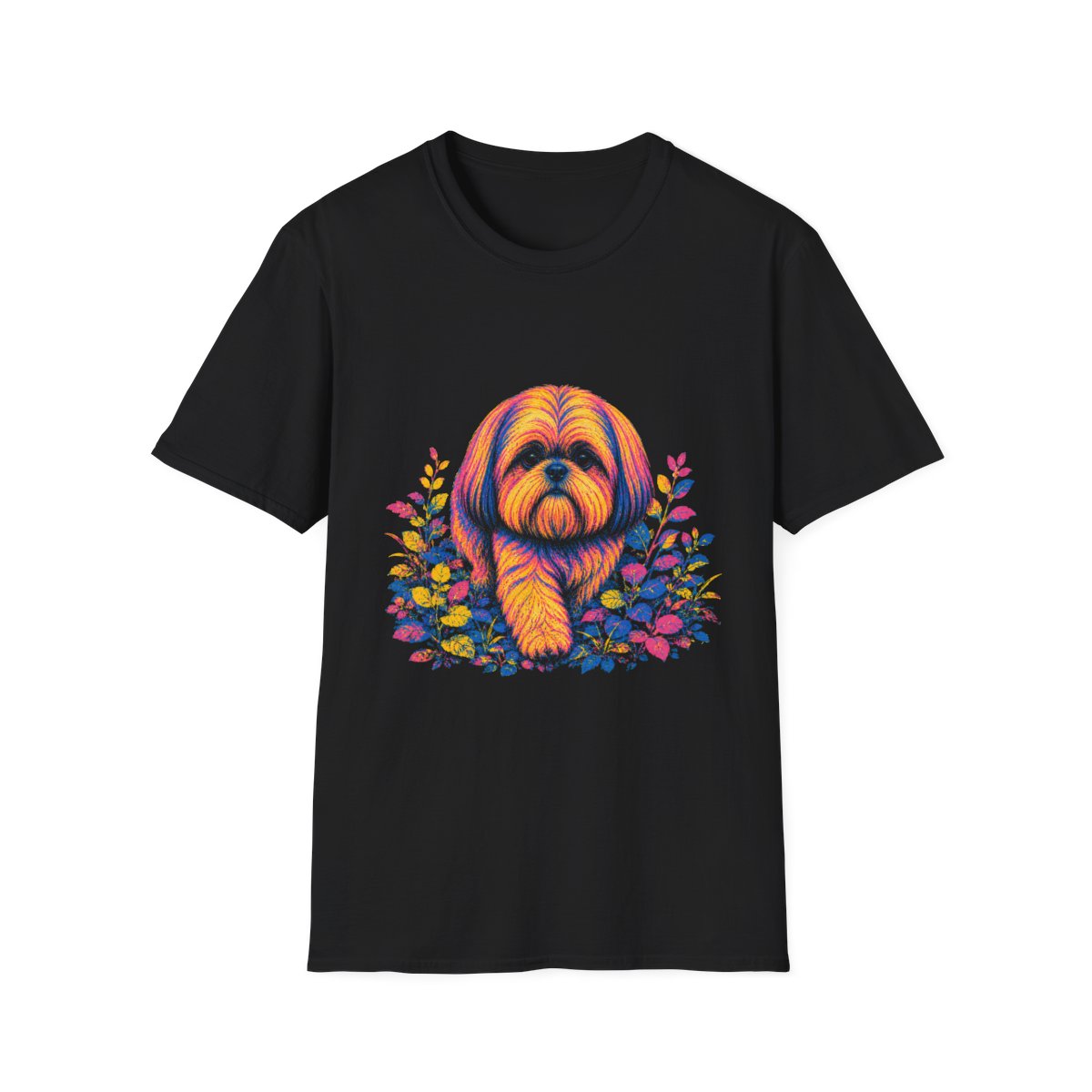 Shih Tzu Bold Spirit Tee - Black