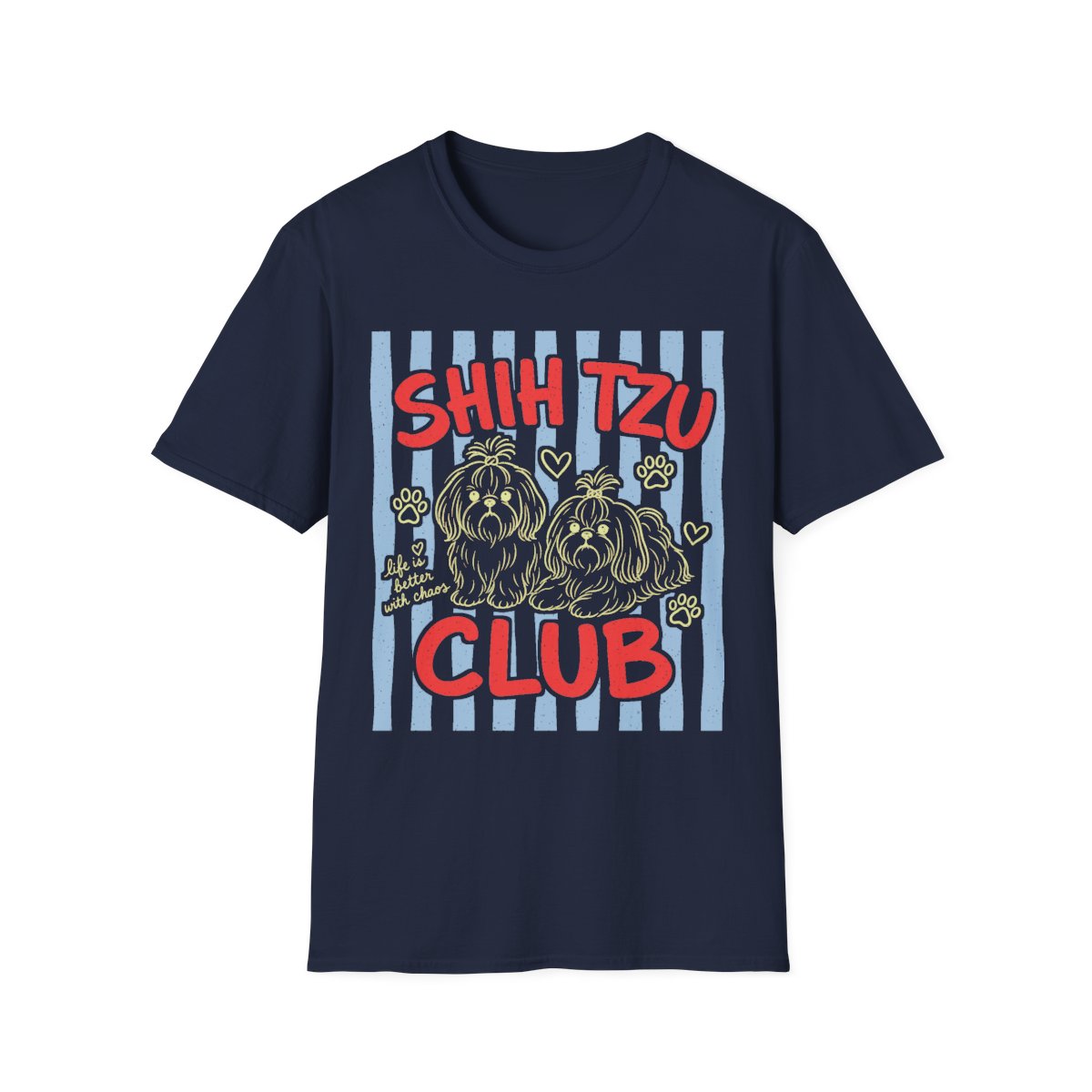 Shih Tzu Club Tee - Navy