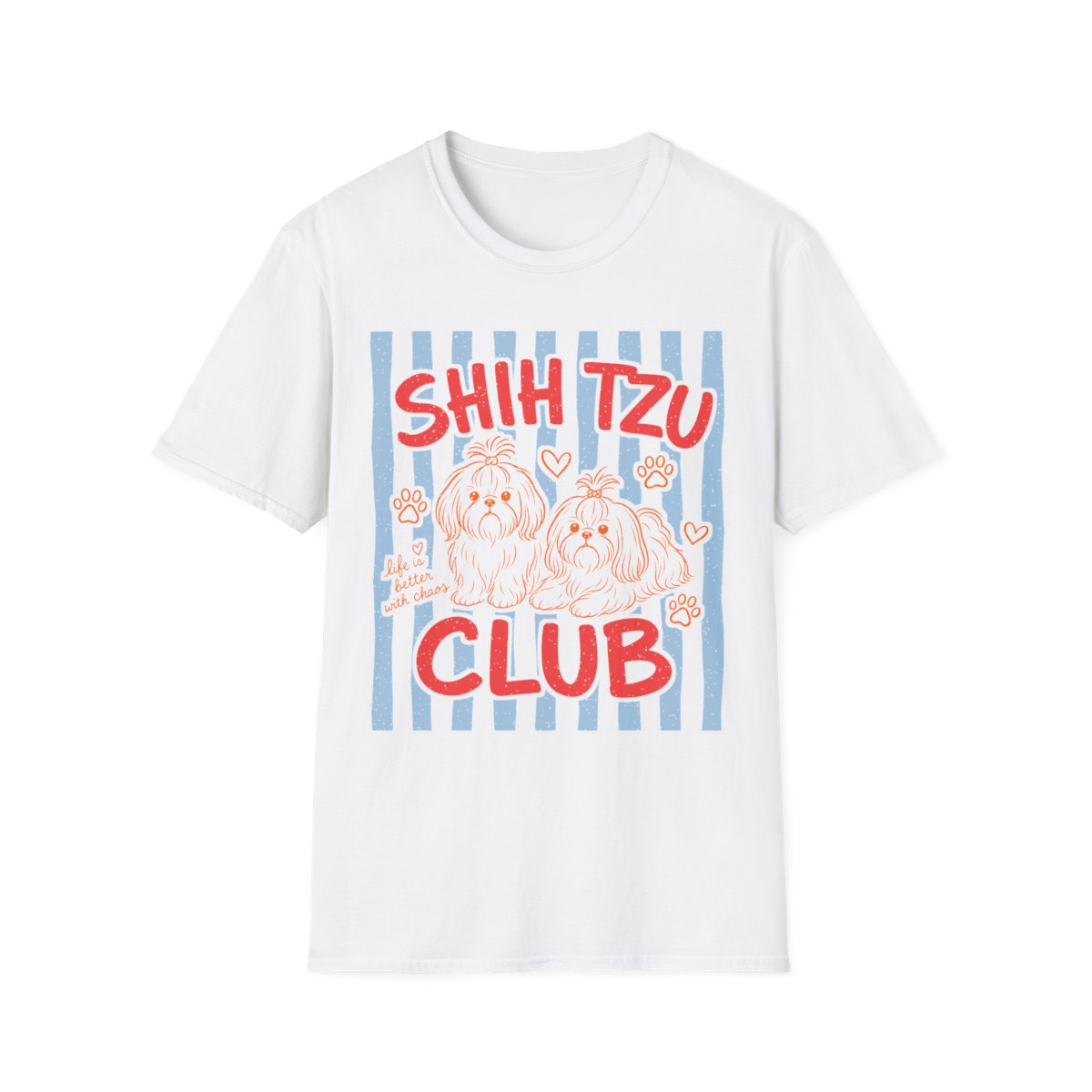 Shih Tzu Club Tee - White