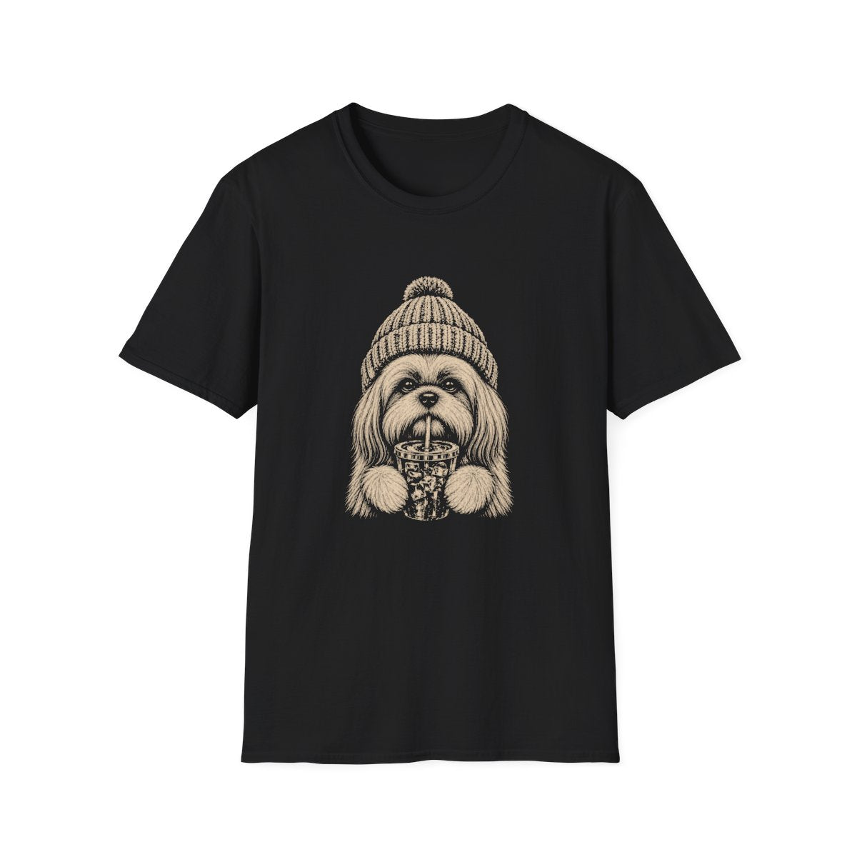 Shih Tzu Cold Brew Tee - Black