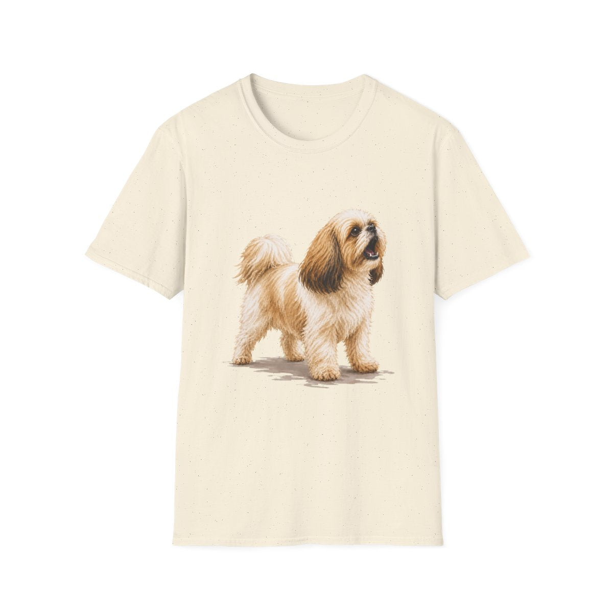 Shih Tzu Head Of Security Tee - Natural