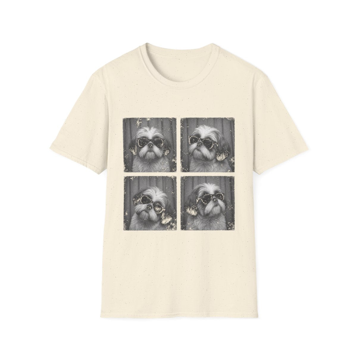 Shih Tzu Photo Booth Tee - Natural