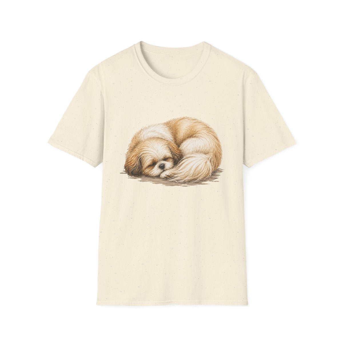 Shih Tzu Rest At Last Tee - Natural