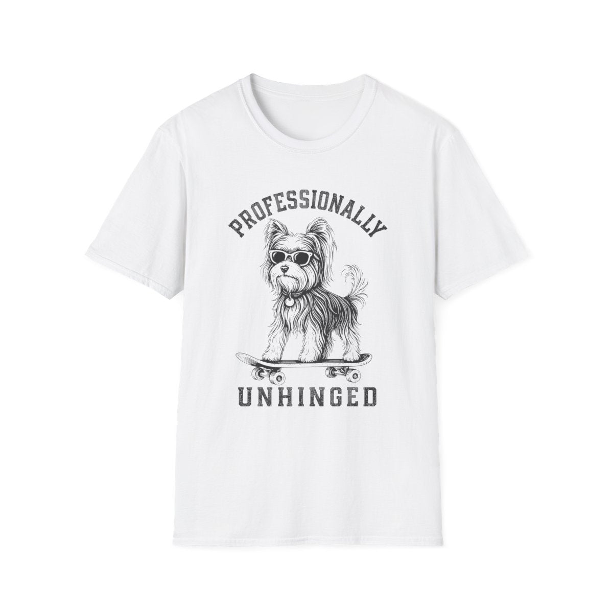 Skateboard Biewer Terrier Tee - White
