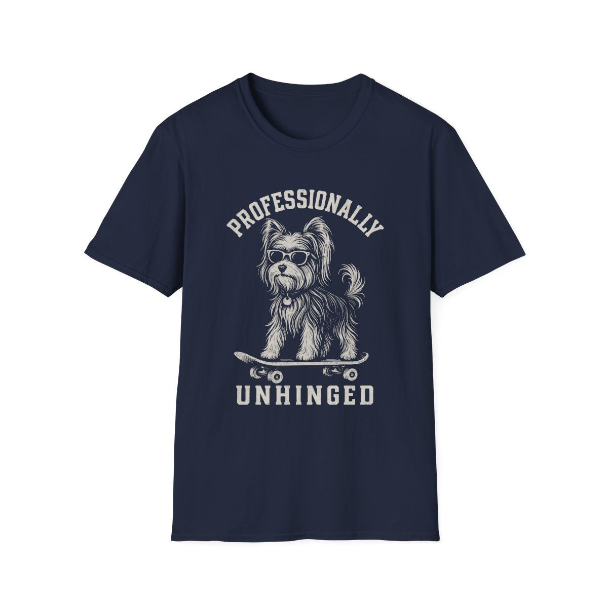 Skateboard Biewer Terrier Tee - Navy