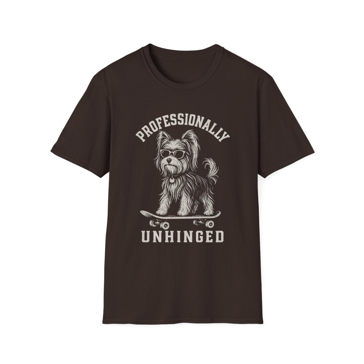 Skateboard Biewer Terrier Tee - Dark Chocolate