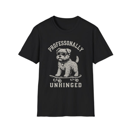 Skateboard Glen of Imaal Terrier Tee - Black