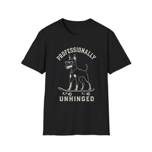 Skateboard Manchester Terrier Tee - Black