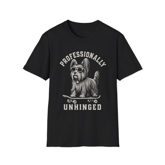 Skateboard Skye Terrier Tee - Black